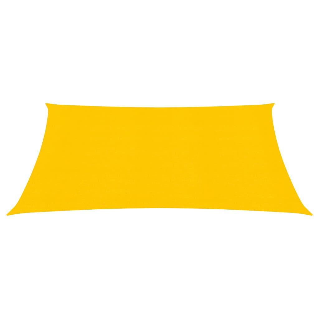 Uždanga nuo saulės, geltonos spalvos, 2x2m, HDPE, 160g/m²
