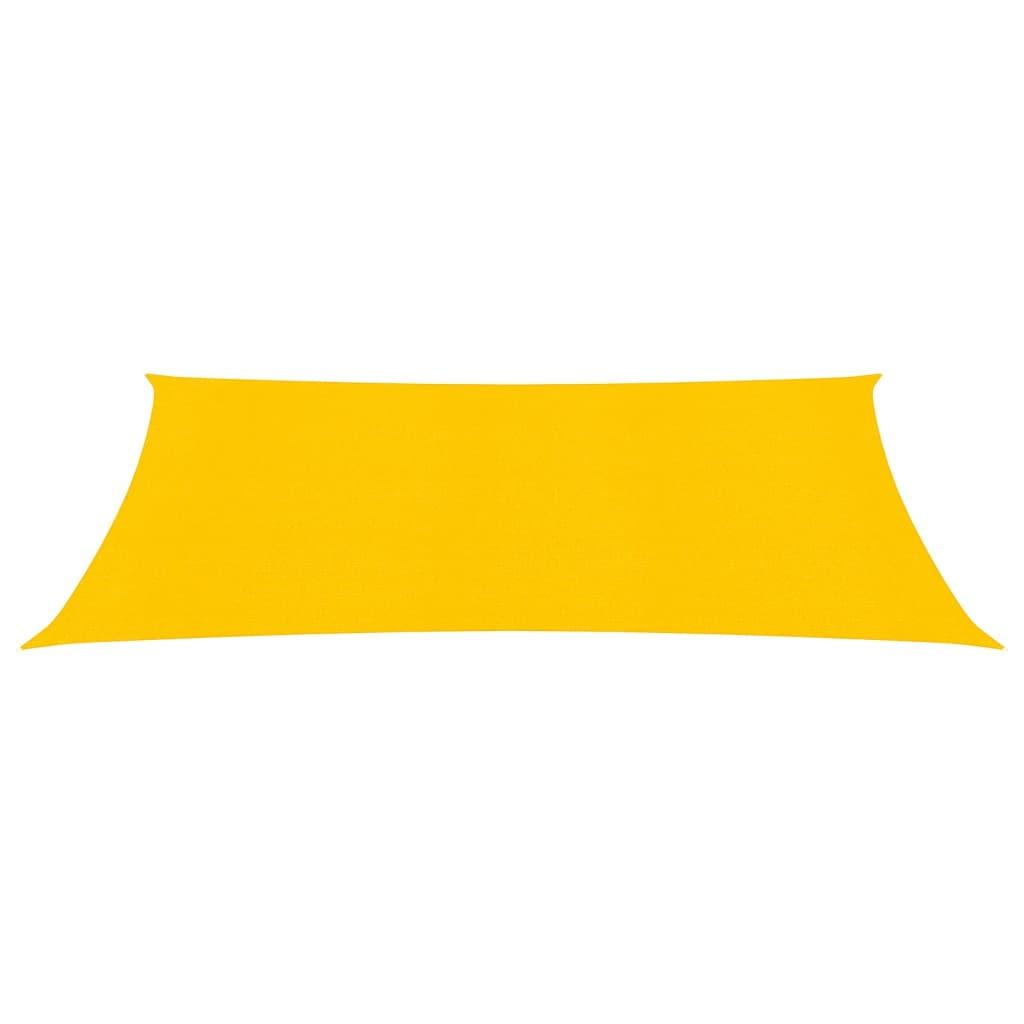 Uždanga nuo saulės, geltonos spalvos, 2x4m, HDPE, 160g/m²