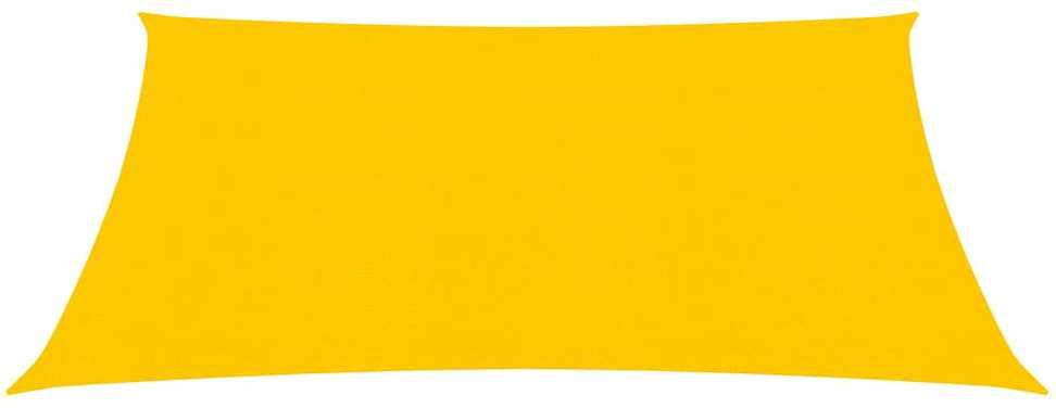 Uždanga nuo saulės, geltonos spalvos, 3x3m, HDPE, 160g/m²