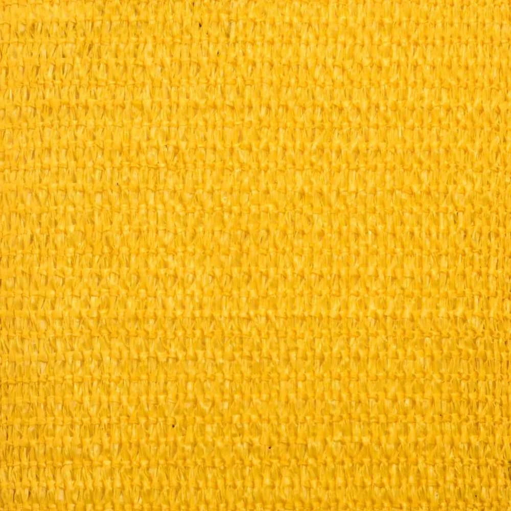 Uždanga nuo saulės, geltonos spalvos, 3x6m, HDPE, 160g/m²