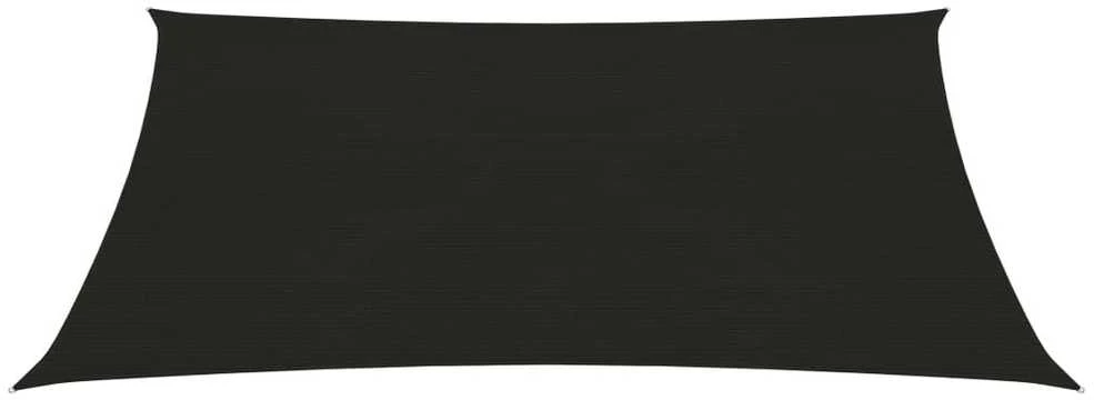Uždanga nuo saulės, juodos spalvos, 2x2,5m, HDPE, 160g/m²