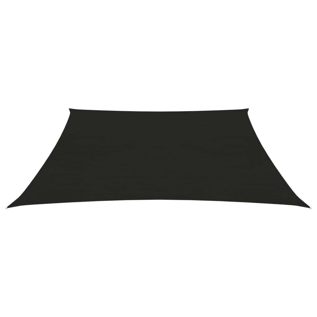 Uždanga nuo saulės, juodos spalvos, 3/4x2m, HDPE, 160g/m²