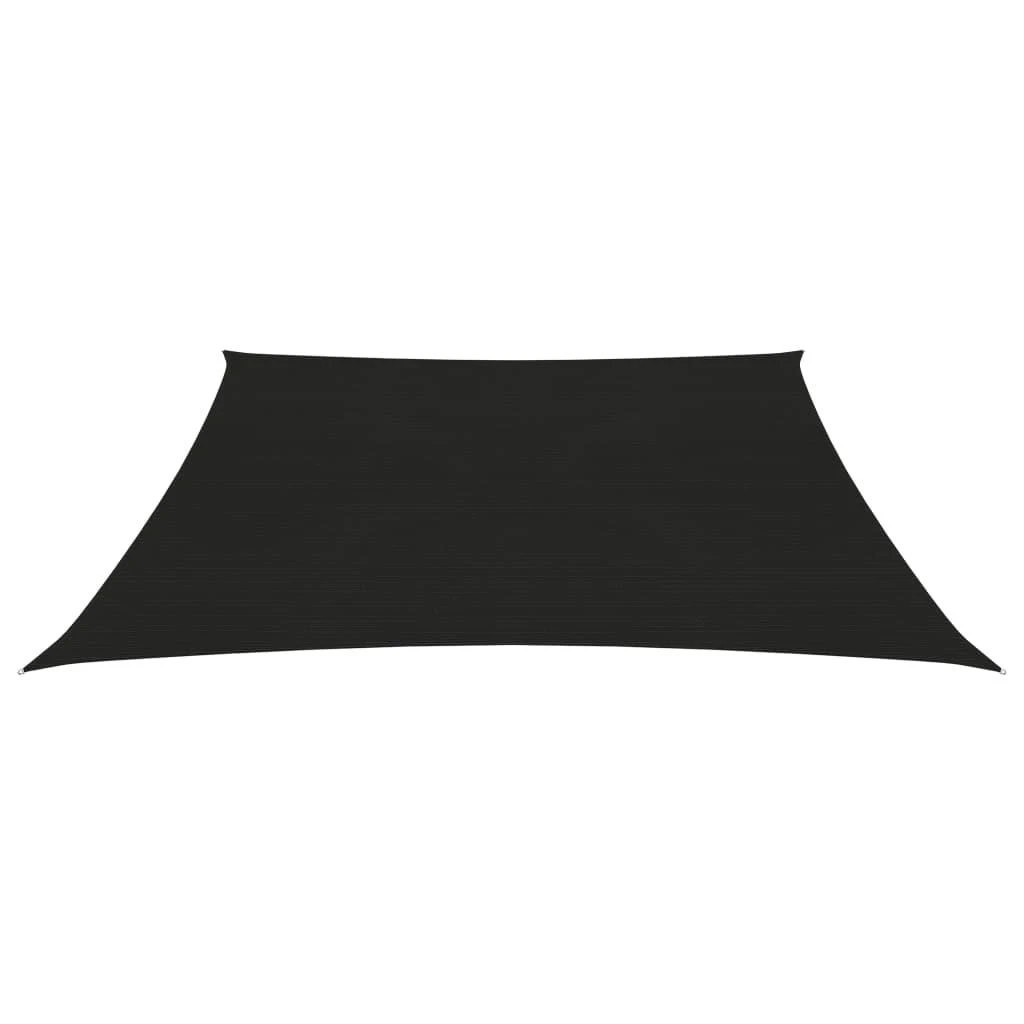Uždanga nuo saulės, juodos spalvos, 4x4m, HDPE, 160g/m²