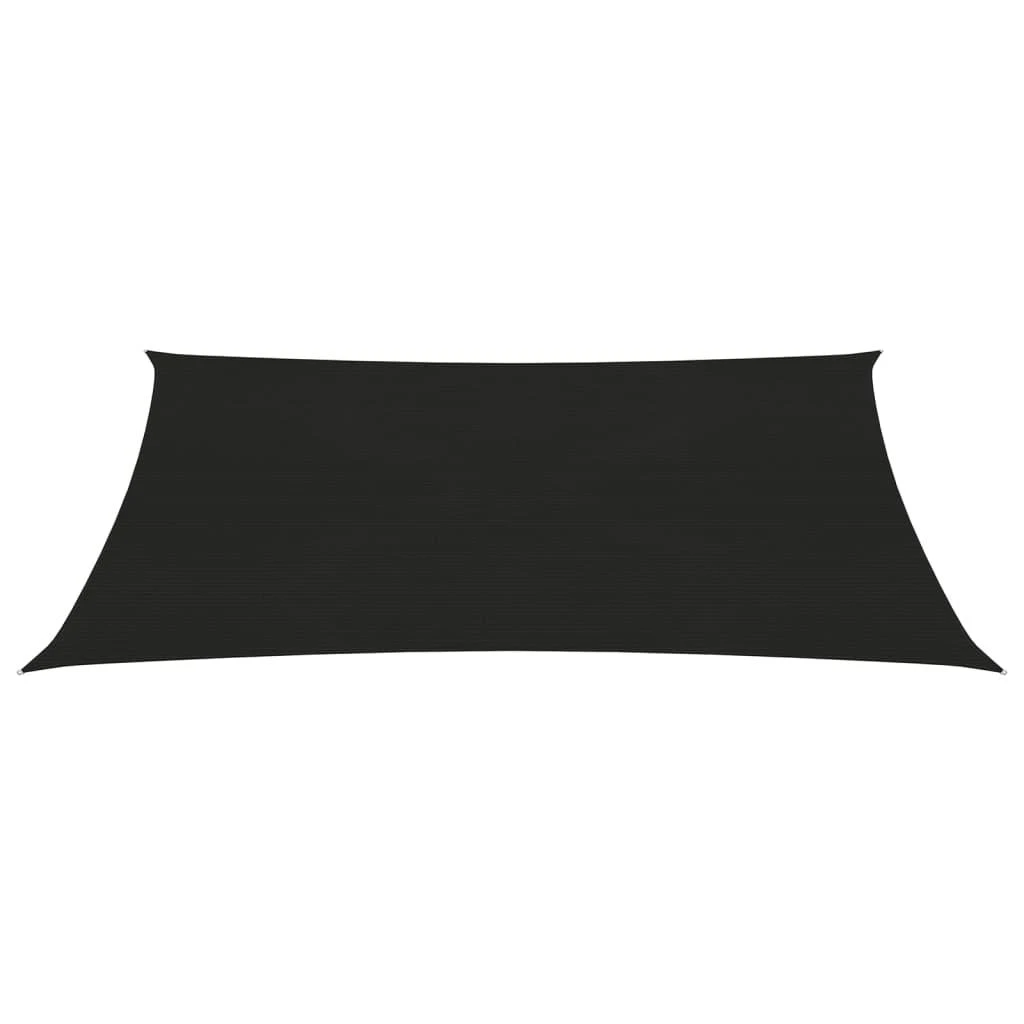Uždanga nuo saulės, juodos spalvos, 4x5m, HDPE, 160g/m²