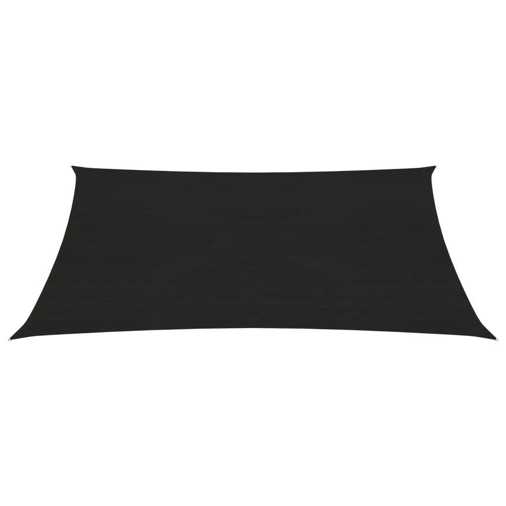 Uždanga nuo saulės, juodos spalvos, 5x6m, HDPE, 160g/m²