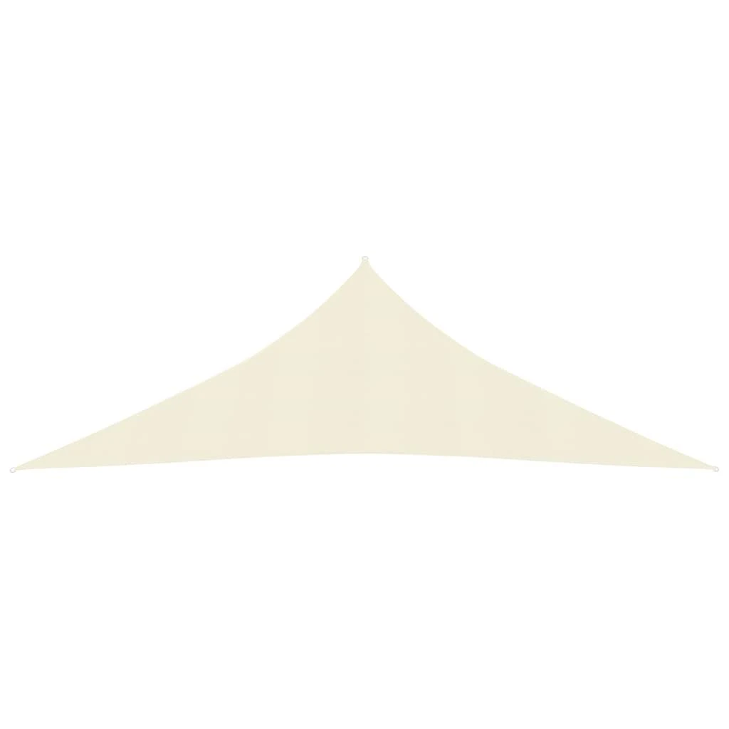 Uždanga nuo saulės, kreminė, 3,5x3,5x4,9m, HDPE, 160g/m²