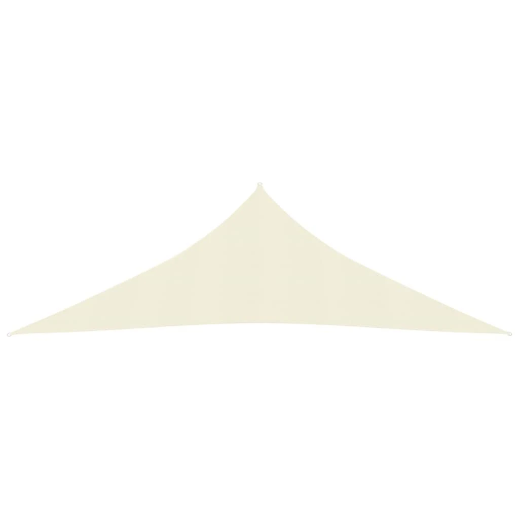 Uždanga nuo saulės, kreminės spalvos, 4x4x5,8m, HDPE, 160g/m²