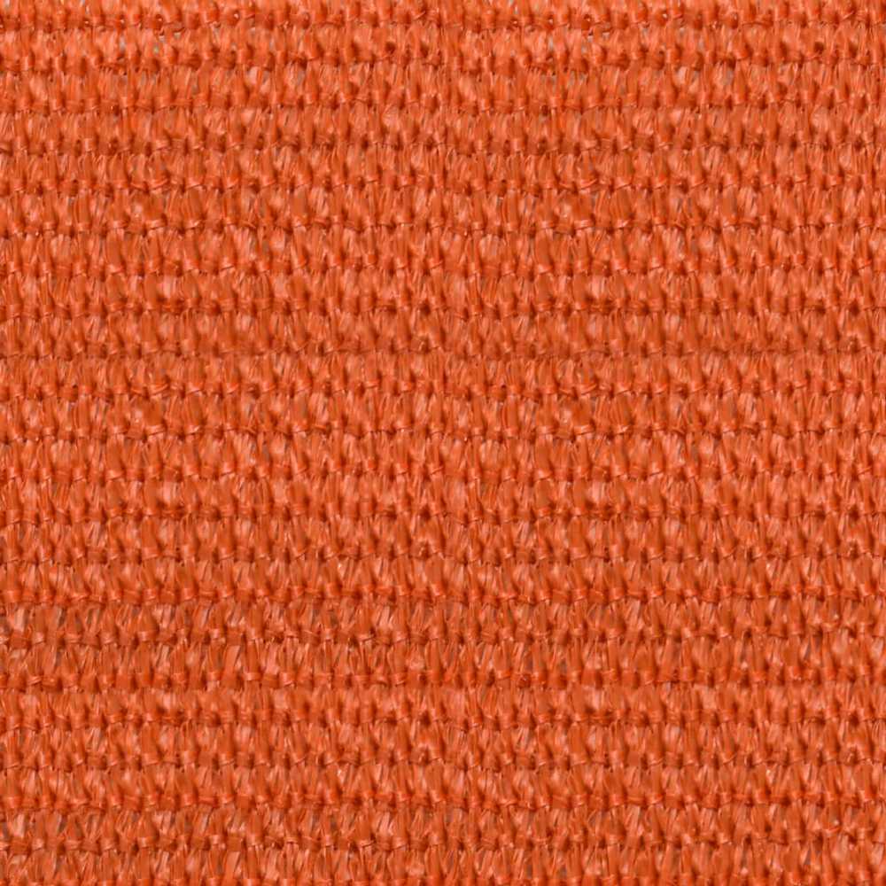 Uždanga nuo saulės, oranžinės spalvos, 2x3m, HDPE, 160g/m²