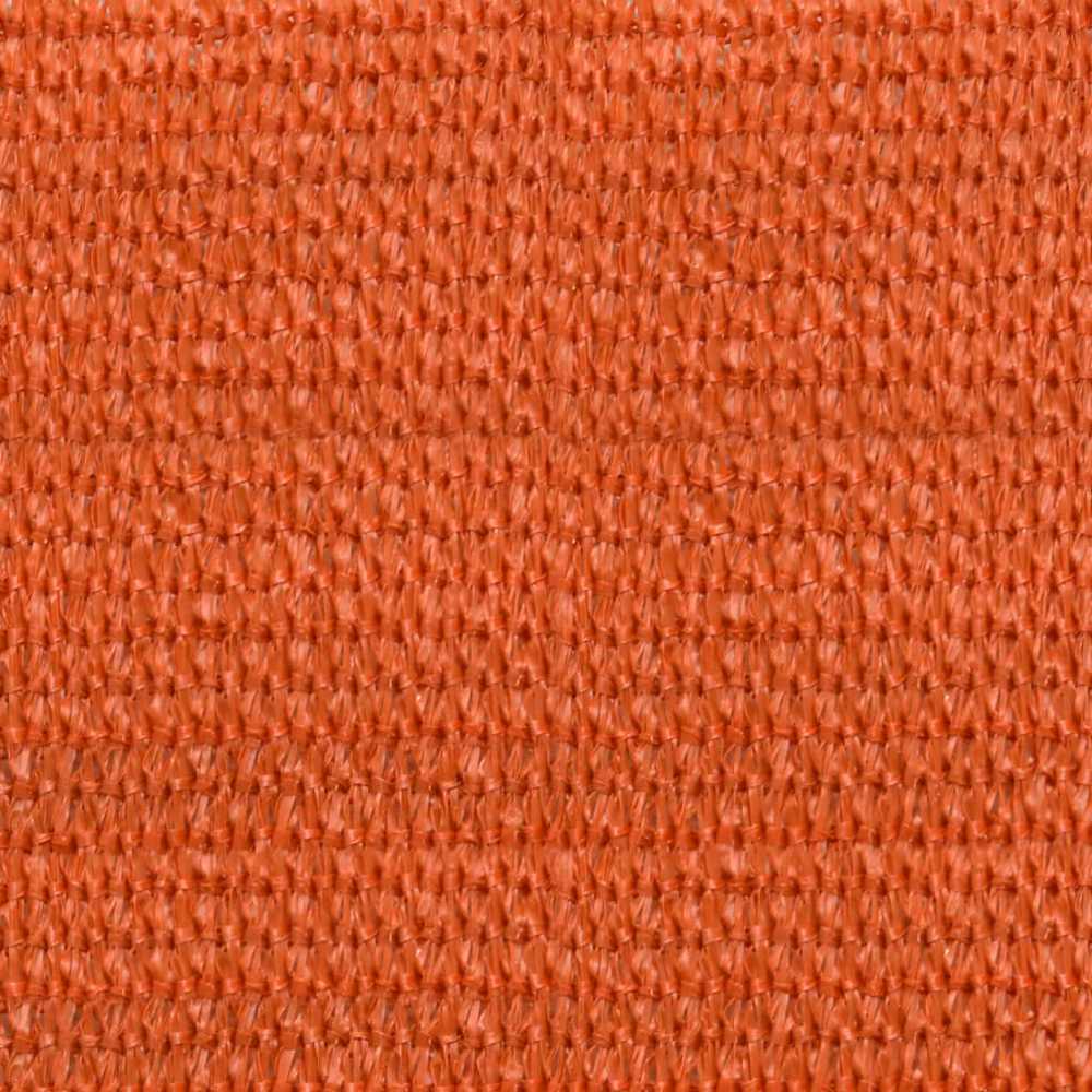 Uždanga nuo saulės, oranžinės spalvos, 2x4m, HDPE, 160g/m²