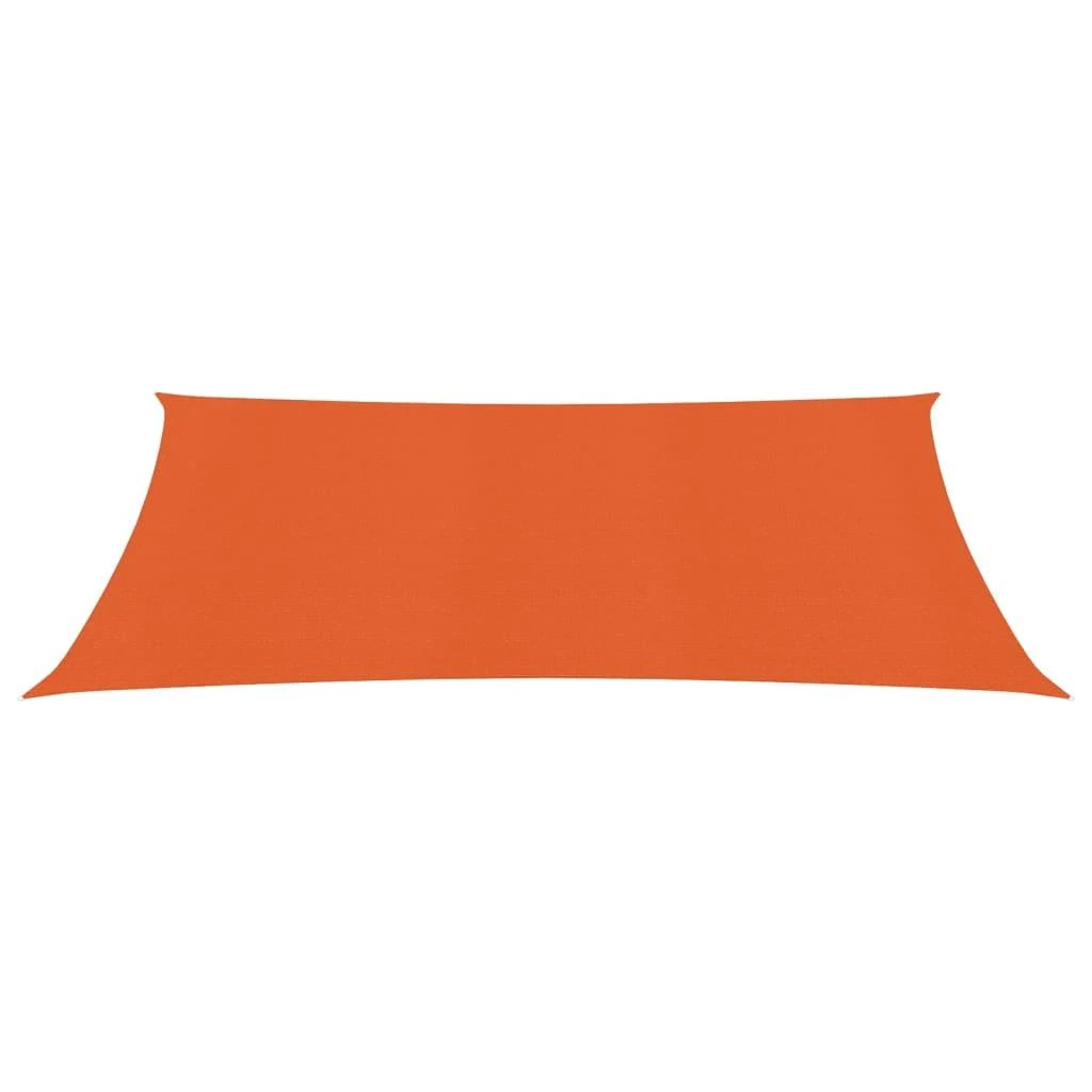 Uždanga nuo saulės, oranžinės spalvos, 3,5x4,5m, HDPE, 160g/m²