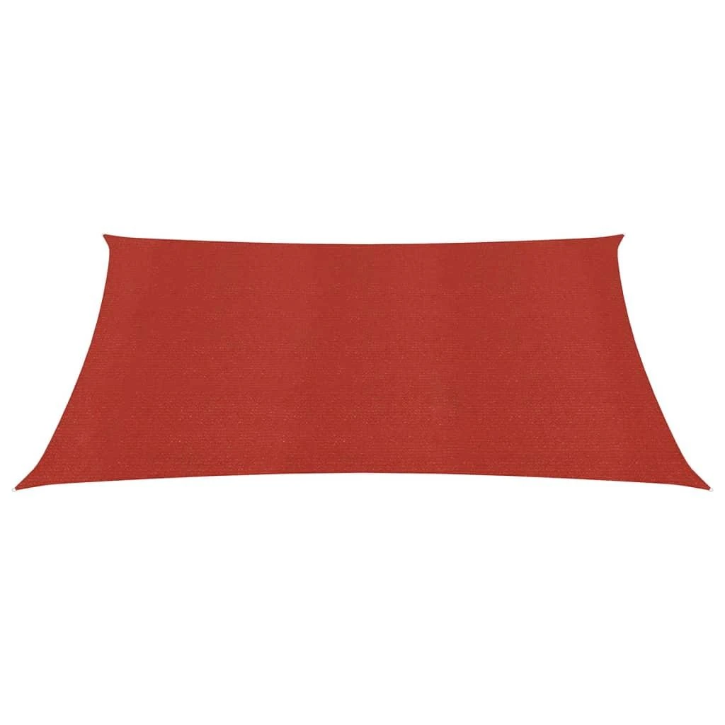 Uždanga nuo saulės, raudonos spalvos, 2,5x3m, HDPE, 160g/m²