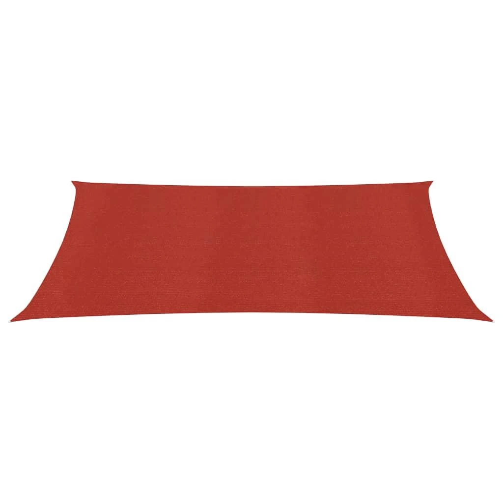 Uždanga nuo saulės, raudonos spalvos, 2x5m, HDPE, 160g/m²