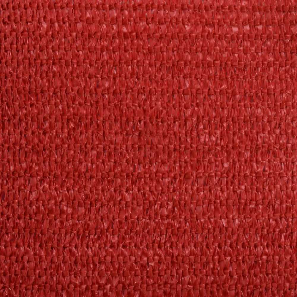 Uždanga nuo saulės, raudonos spalvos, 3/4x3m, HDPE, 160g/m²