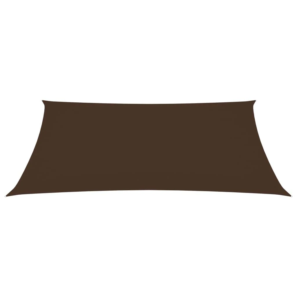 Uždanga nuo saulės, ruda, 3x5m, oksfordo audinys, stačiakampė