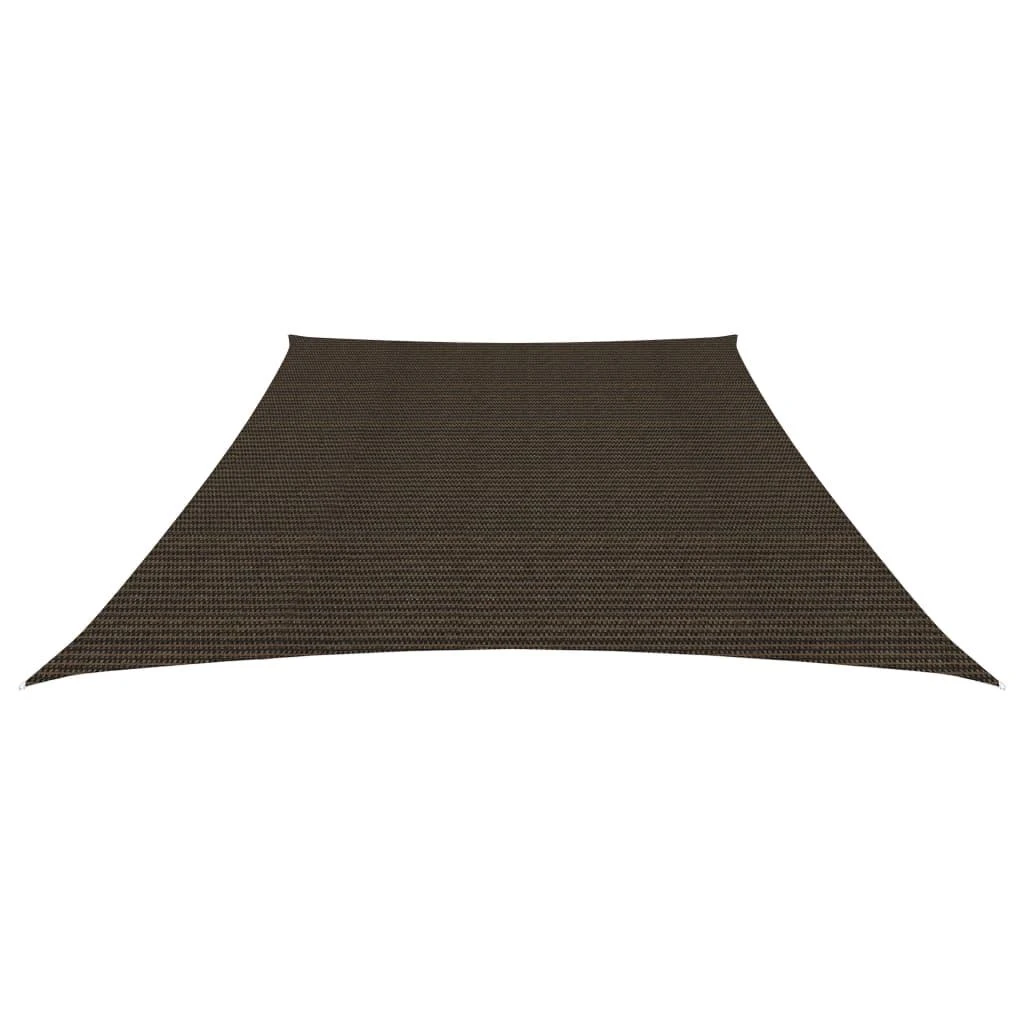 Uždanga nuo saulės, rudos spalvos, 4/5x3m, HDPE, 160g/m²