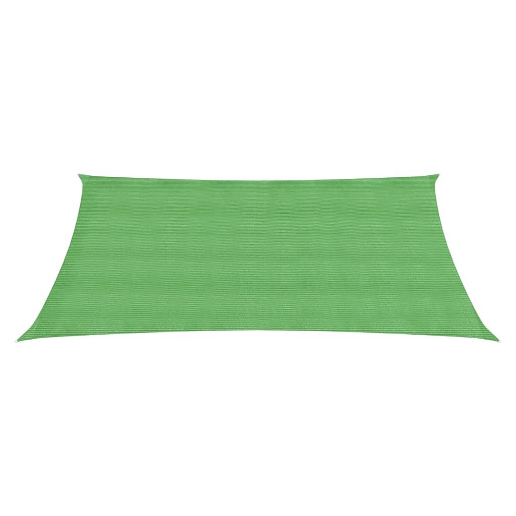 Uždanga nuo saulės, šviesiai žalia, 3x4,5m, HDPE, 160g/m²