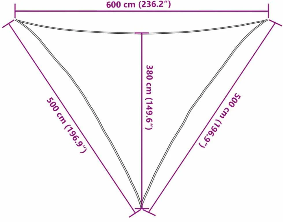 Uždanga nuo saulės, šviesiai žalia, 5x5x6m, HDPE, 160g/m²