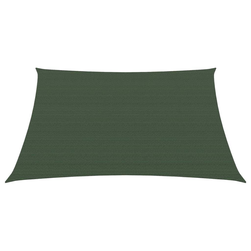Uždanga nuo saulės, tamsiai žalia, 4,5x4,5m, HDPE, 160g/m²