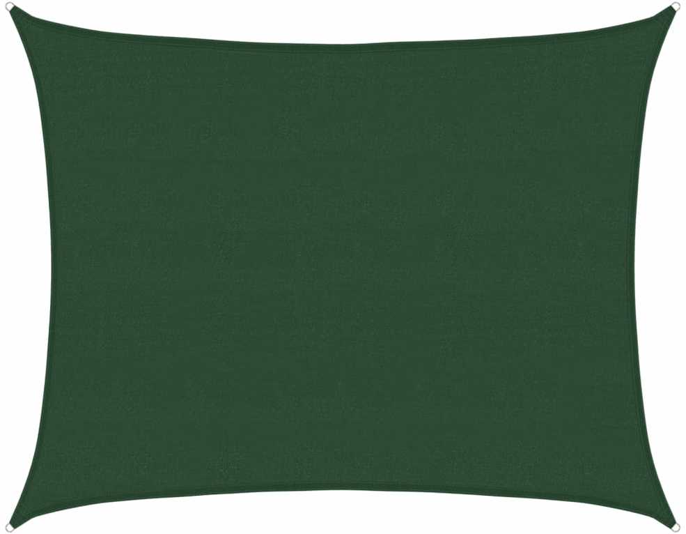 Uždanga nuo saulės, tamsiai žalios spalvos, 6x8m, HDPE, 160g/m²