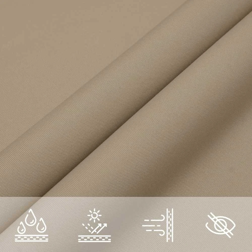 Uždanga nuo saulės, taupe, 2,5x4,5m, oksfordo audinys