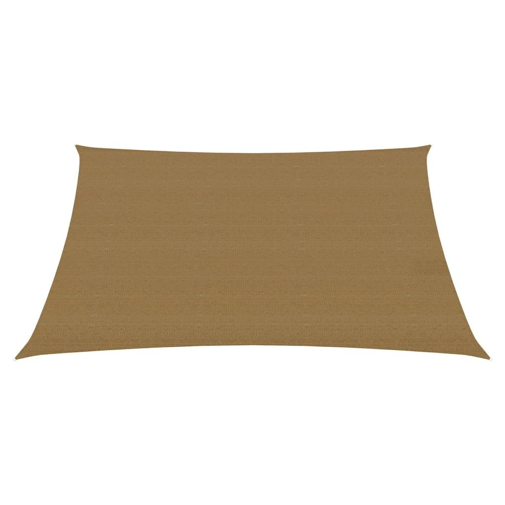 Uždanga nuo saulės, taupe spalvos, 3,6x3,6m, HDPE, 160g/m²