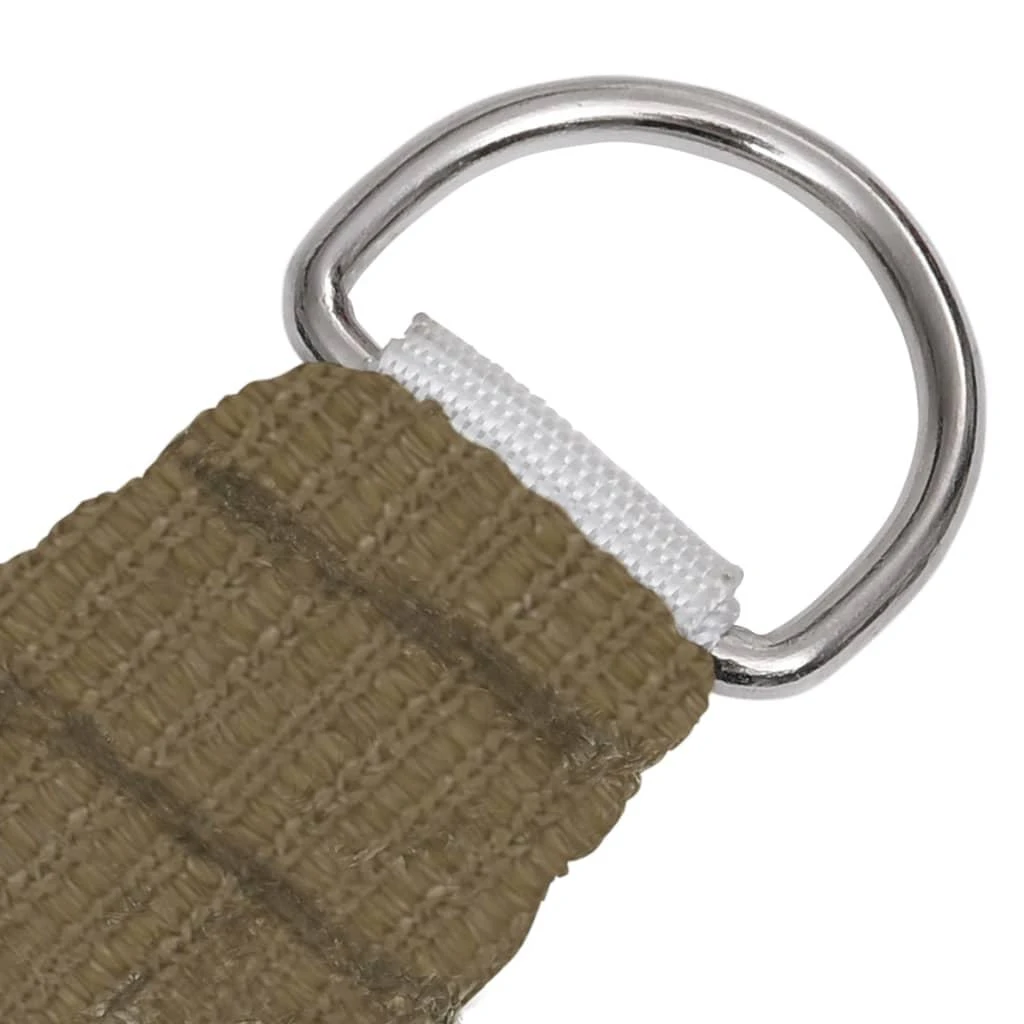 Uždanga nuo saulės, taupe spalvos, 4/5x4m, HDPE, 160g/m²
