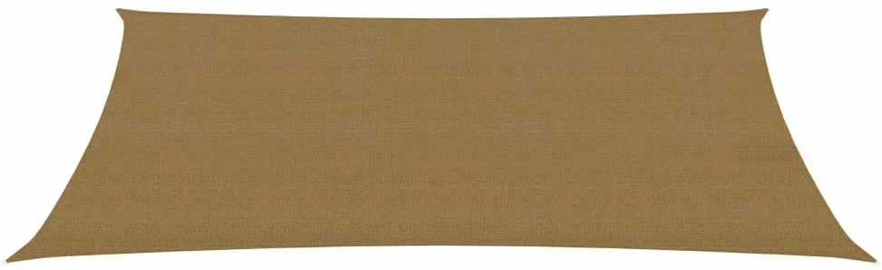 Uždanga nuo saulės, taupe spalvos, 5x7m, HDPE, 160g/m²