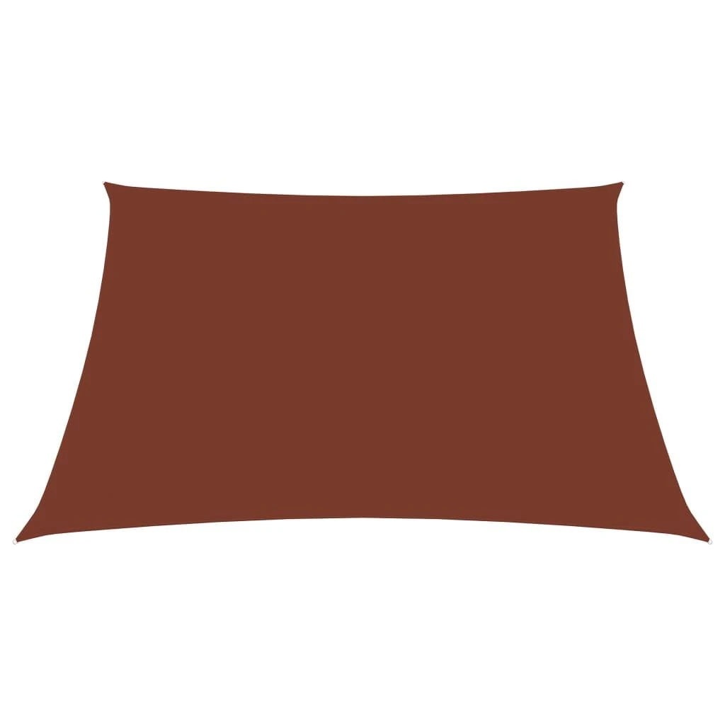 Uždanga nuo saulės, terakota, 4,5x4,5m, oksfordo audinys