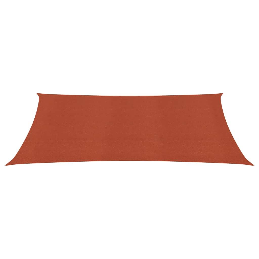 Uždanga nuo saulės, terakota spalvos, 2x4m, HDPE, 160g/m²