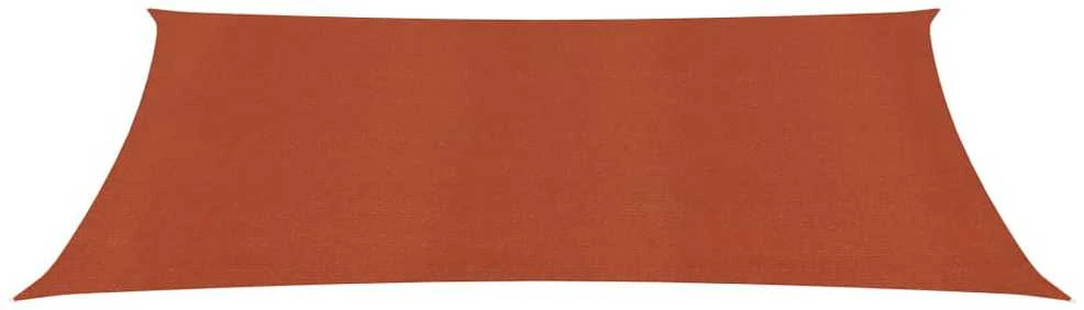 Uždanga nuo saulės, terakota spalvos, 3x6m, HDPE, 160g/m²