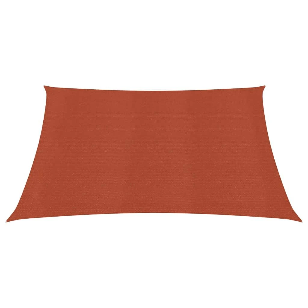 Uždanga nuo saulės, terakota spalvos, 4x4m, HDPE, 160g/m²