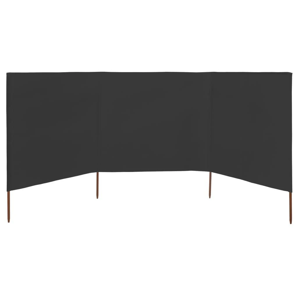 Uždanga nuo vėjo, antr. sp., 400x120cm, audinys, 3 plokštės