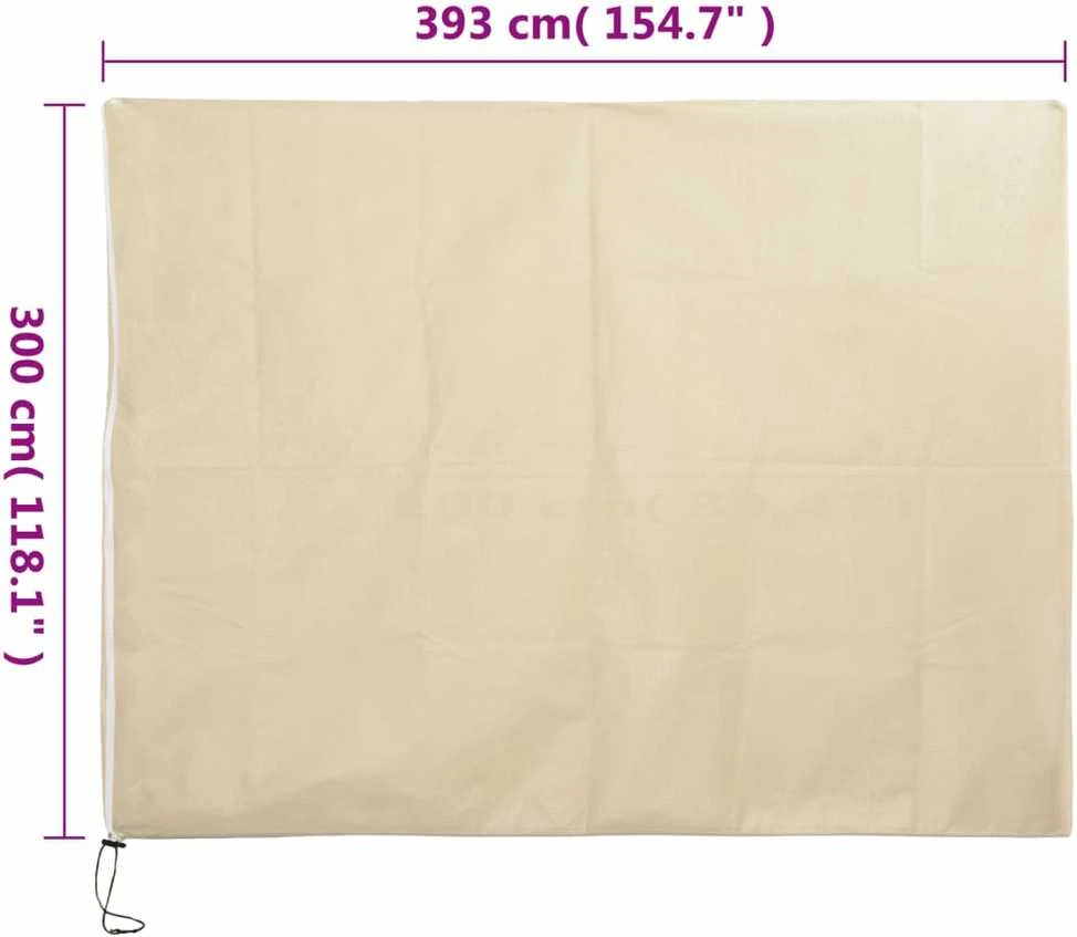 Uždangalai augalams su užtrauktukais, 10vnt., 3,93x3 m, 70g/m²
