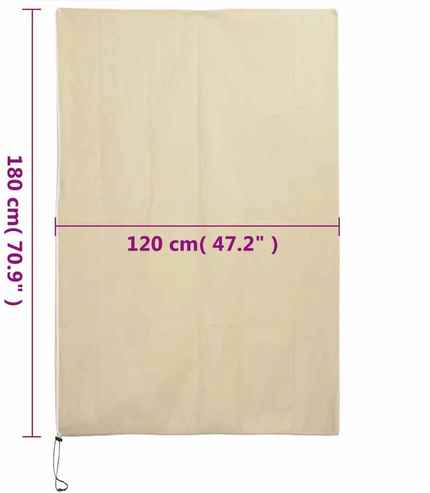 Uždangalai augalams su užtrauktukais, 2 vnt., 1,2x1,8 m, 70g/m²