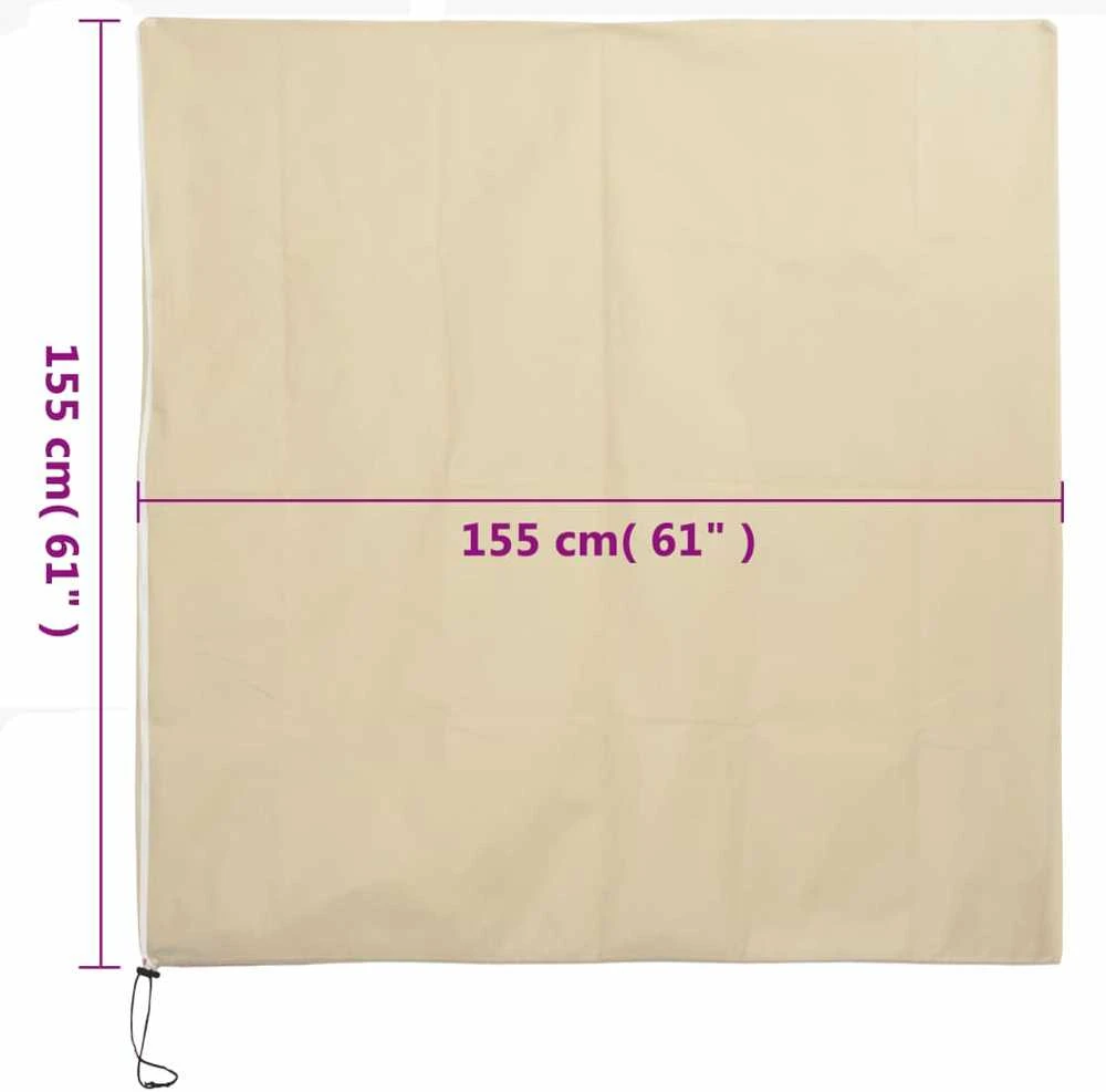 Uždangalai augalams su užtrauktukais, 2vnt., 1,55x1,55m, 70g/m²