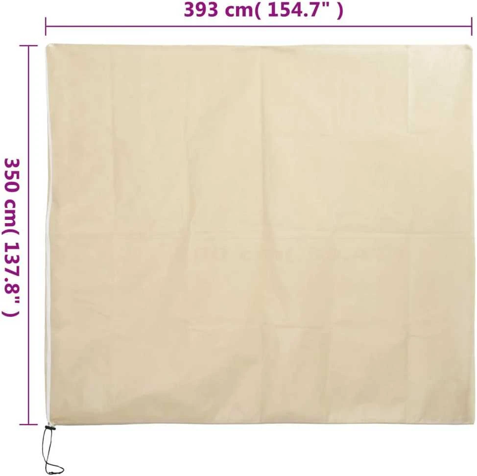 Uždangalai augalams su užtrauktukais, 2vnt., 3,93x3,5m, 70g/m²