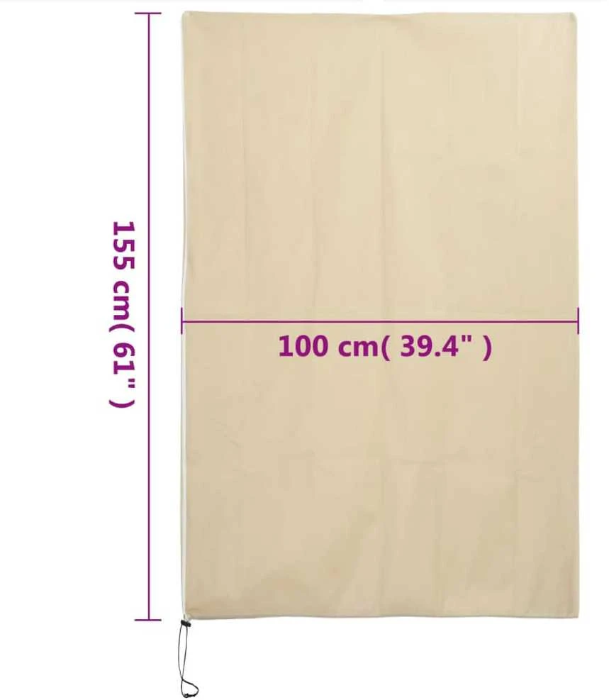 Uždangalai augalams su užtrauktukais, 4vnt., 1x1,55m, 70g/m²