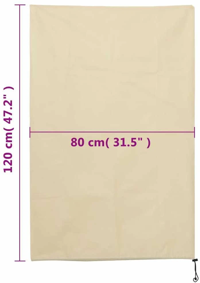 Uždangalai augalams su virvutėmis, 12vnt., 0,8x1,2m, 70g/m²