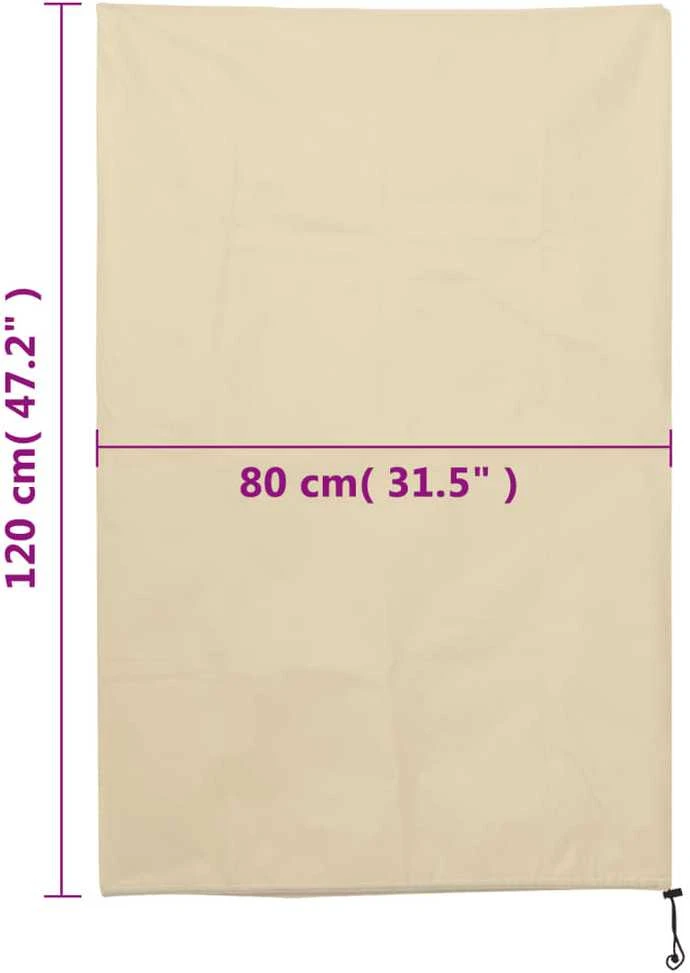 Uždangalai augalams su virvutėmis, 4vnt., 0,8x1,2m, 70g/m²