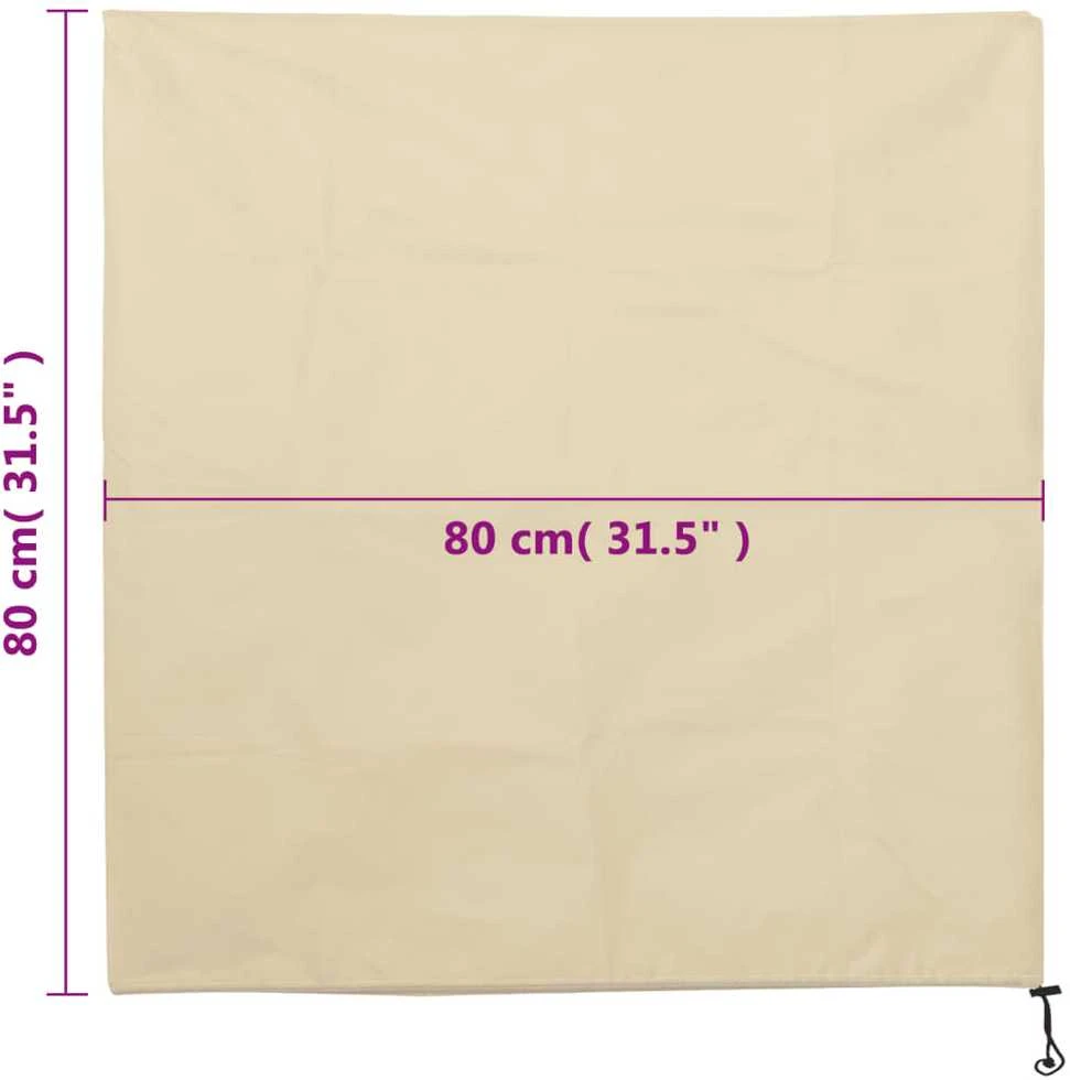 Uždangalai augalams su virvutėmis, 8vnt., 0,8x0,8m, 70g/m²
