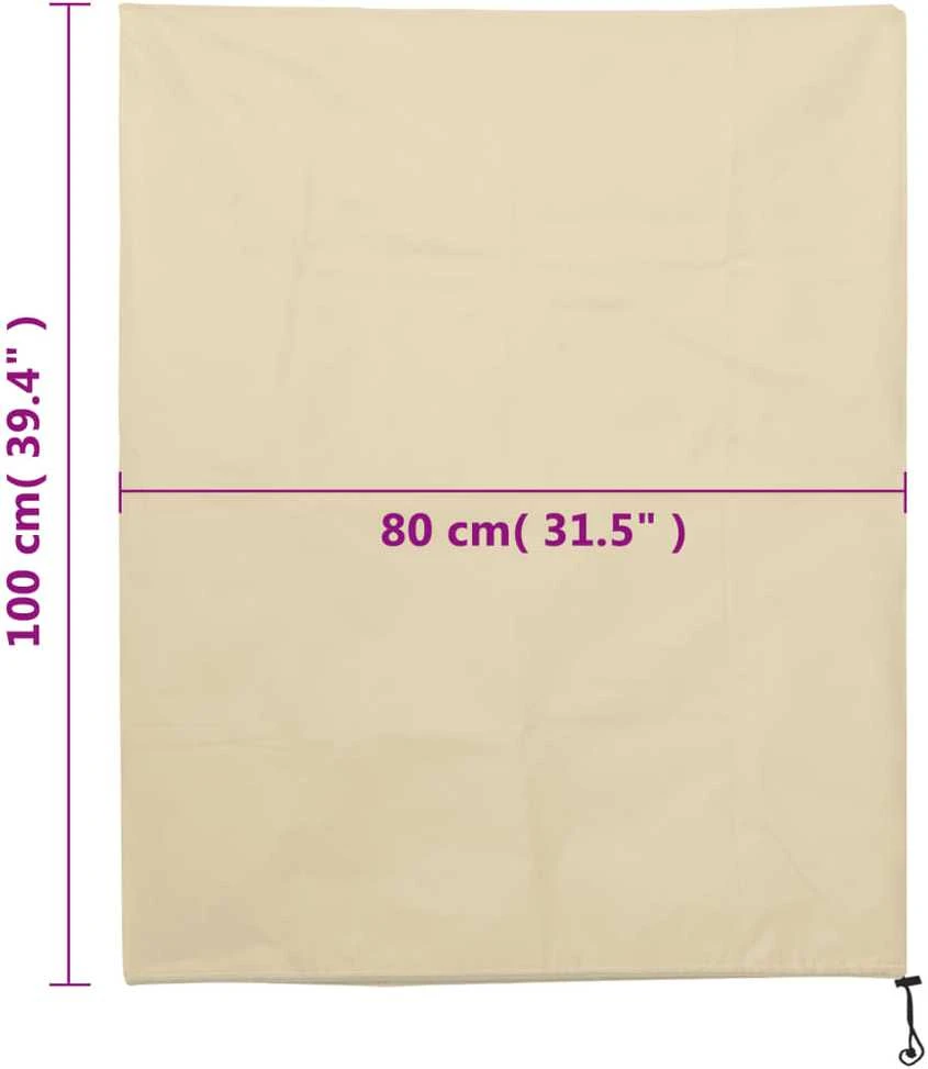 Uždangalai augalams su virvutėmis, 8vnt., 0,8x1m, 70g/m²