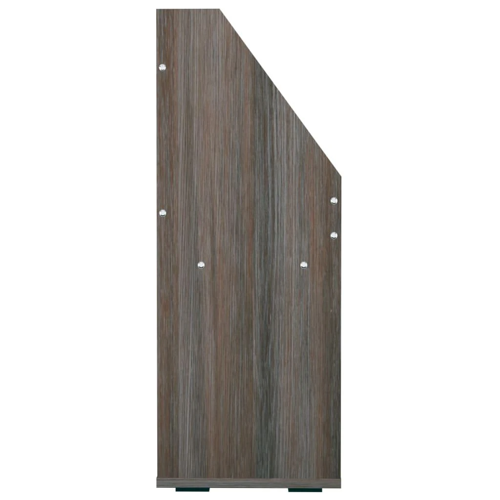 Vaikiška lentyna žurnalams, pilka/ąžuolo, 71x30x78,5cm, mediena