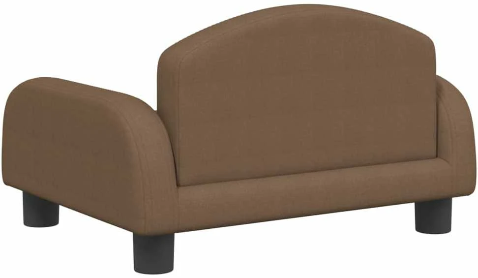 Vaikiška sofa, rudos spalvos, 50x40x30cm, audinys