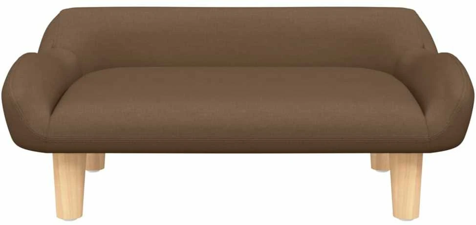 Vaikiška sofa, rudos spalvos, 70x40x24cm, audinys