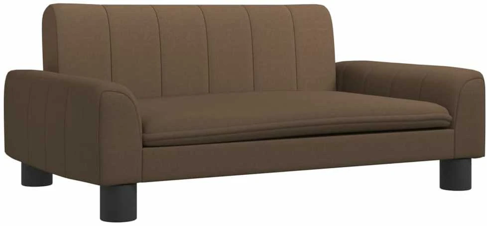 Vaikiška sofa, rudos spalvos, 70x45x30cm, audinys