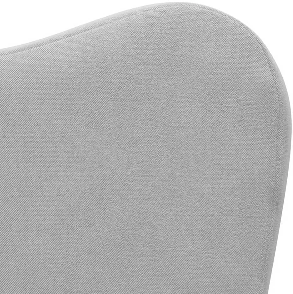 Vaikiška sofa, šviesiai pilkos spalvos, minkštas pliušas