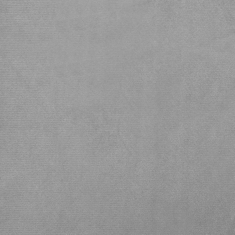 Vaikiška sofa, šviesiai pilkos spalvos, 60x40x30cm, aksomas