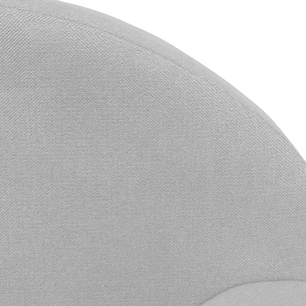 Vaikiška sofa, šviesiai pilkos spalvos, minkštas pliušas