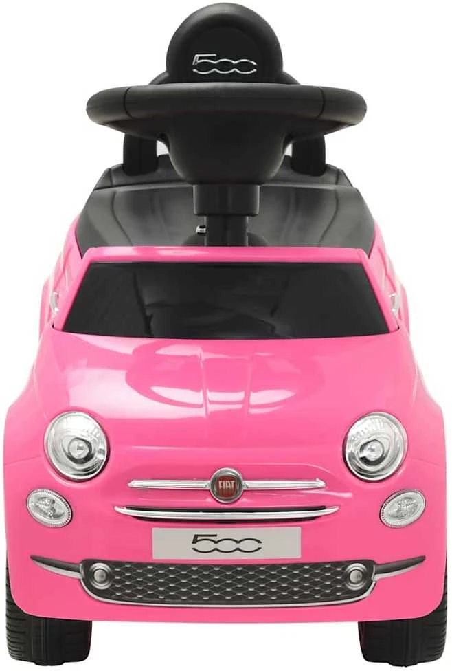 Vaikiškas automobilis Fiat 500, rožinis