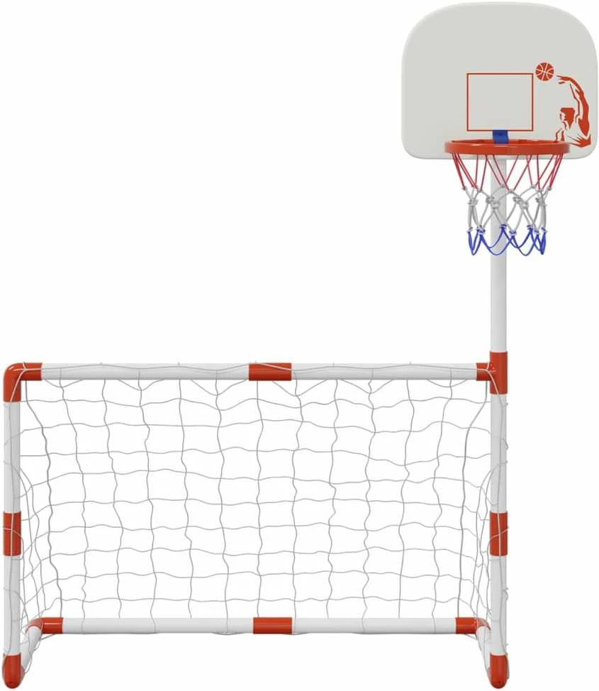 Vaikiškas futbolo ir krepšinio rinkinys, 98x50x70cm